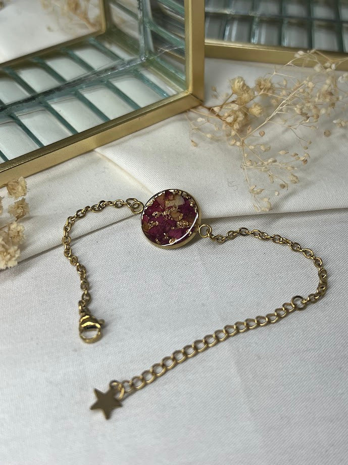 Pulsera de Rosa Roja