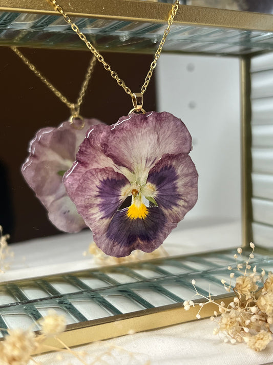 Collar de Pensamiento rosa