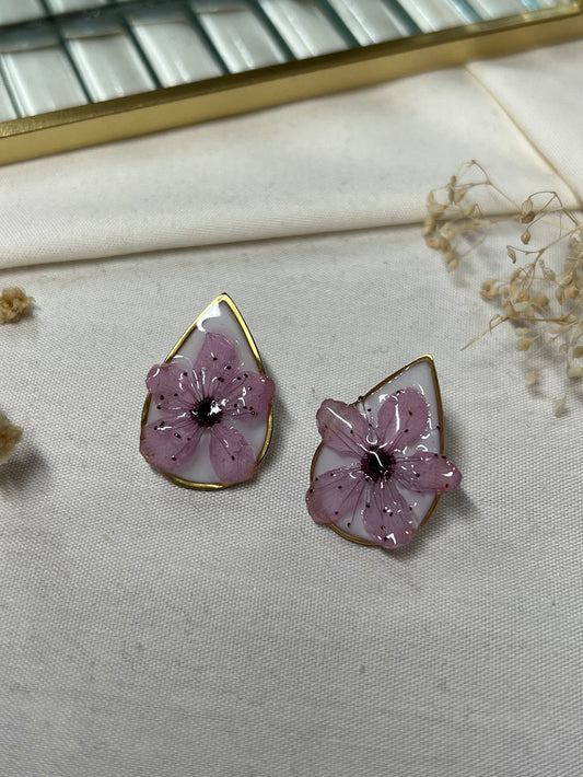 Pendientes de Flor de Cerezo