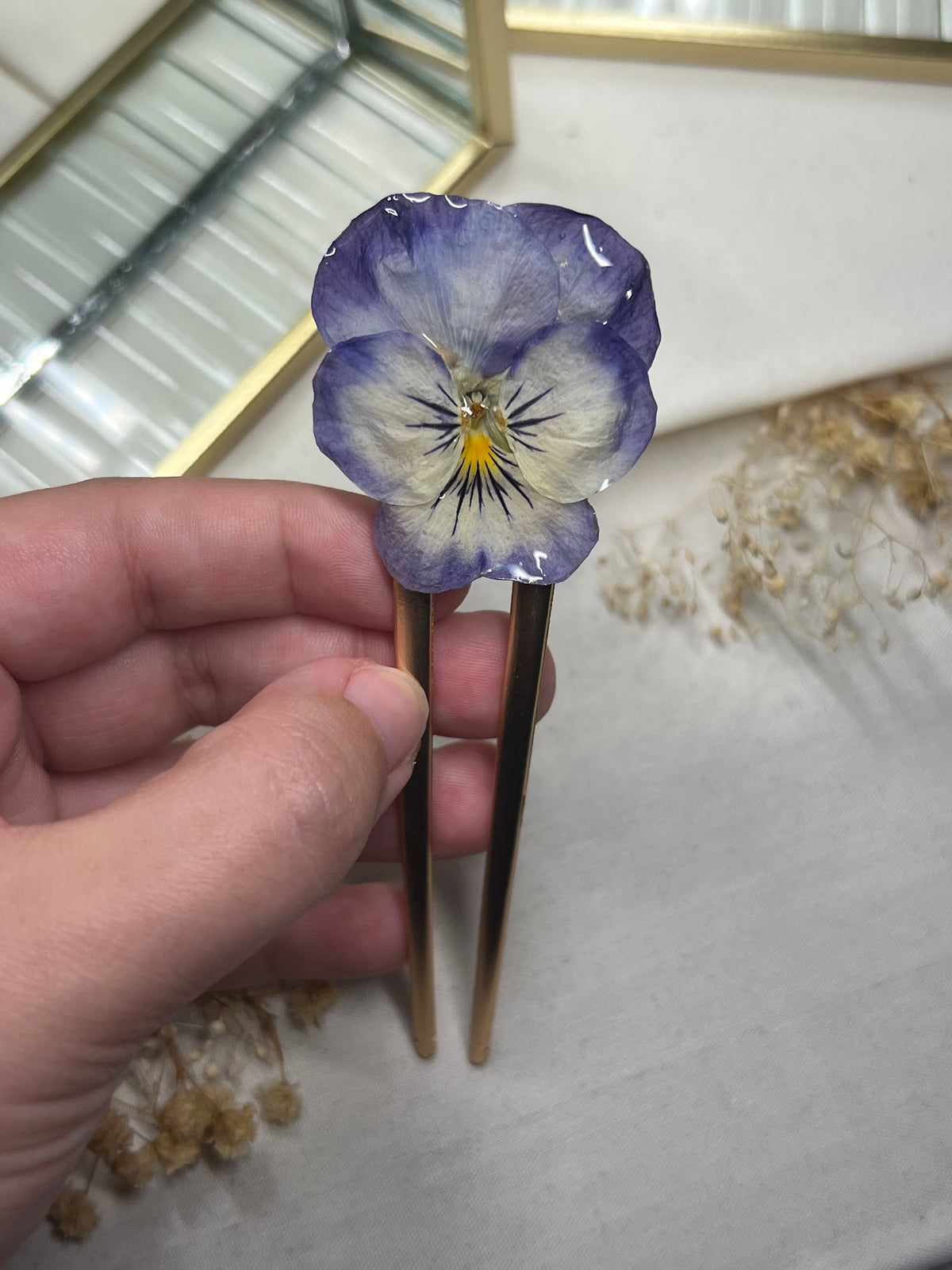 Pinza para el pelo de Viola