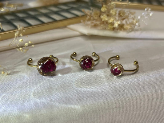Anillo de Pétalos de Rosa