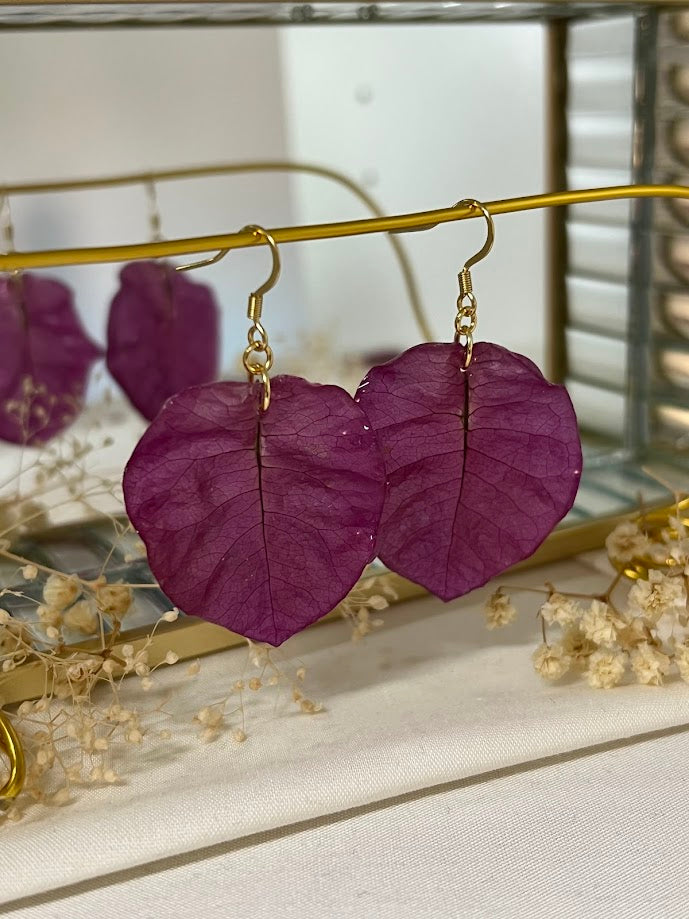 Pendientes de Buganvilla
