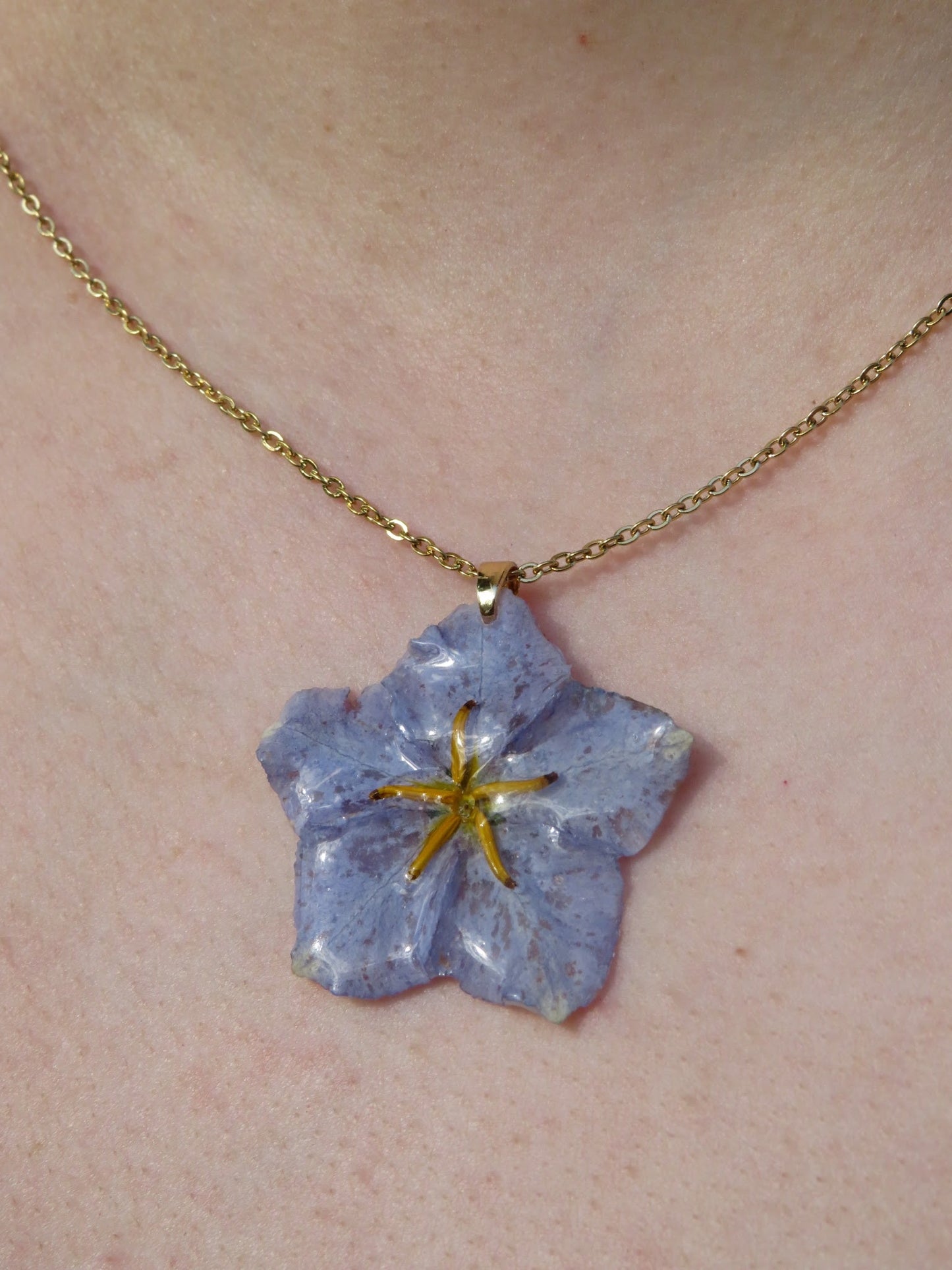 Collar de Flor de "Ortiga de Carolina"