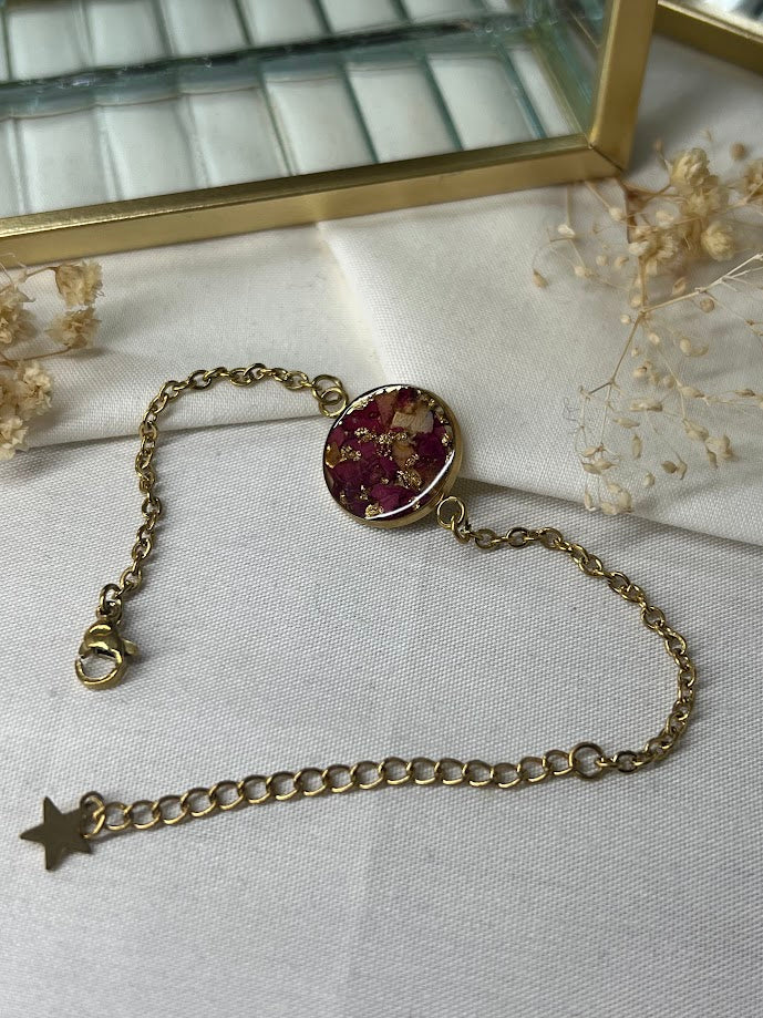 Pulsera de Rosa Roja