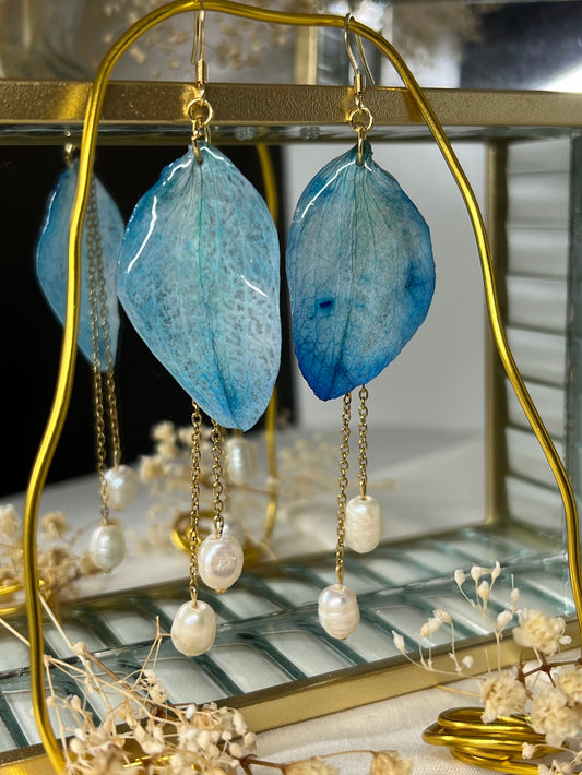 Pendientes de Orquídea