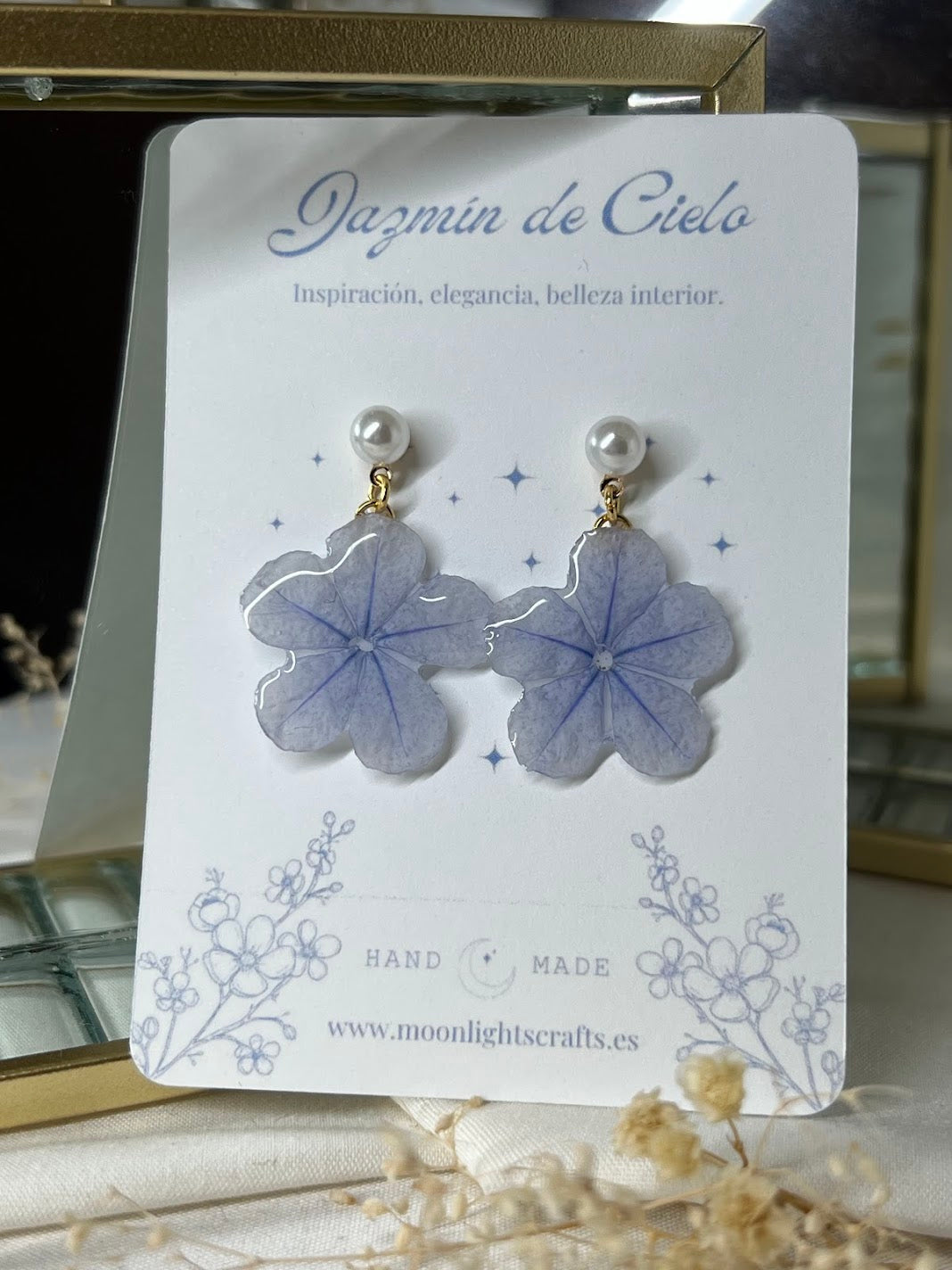 Pendientes de Jazmín de Cielo