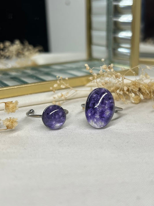 Anillo de Petunia Estrellada