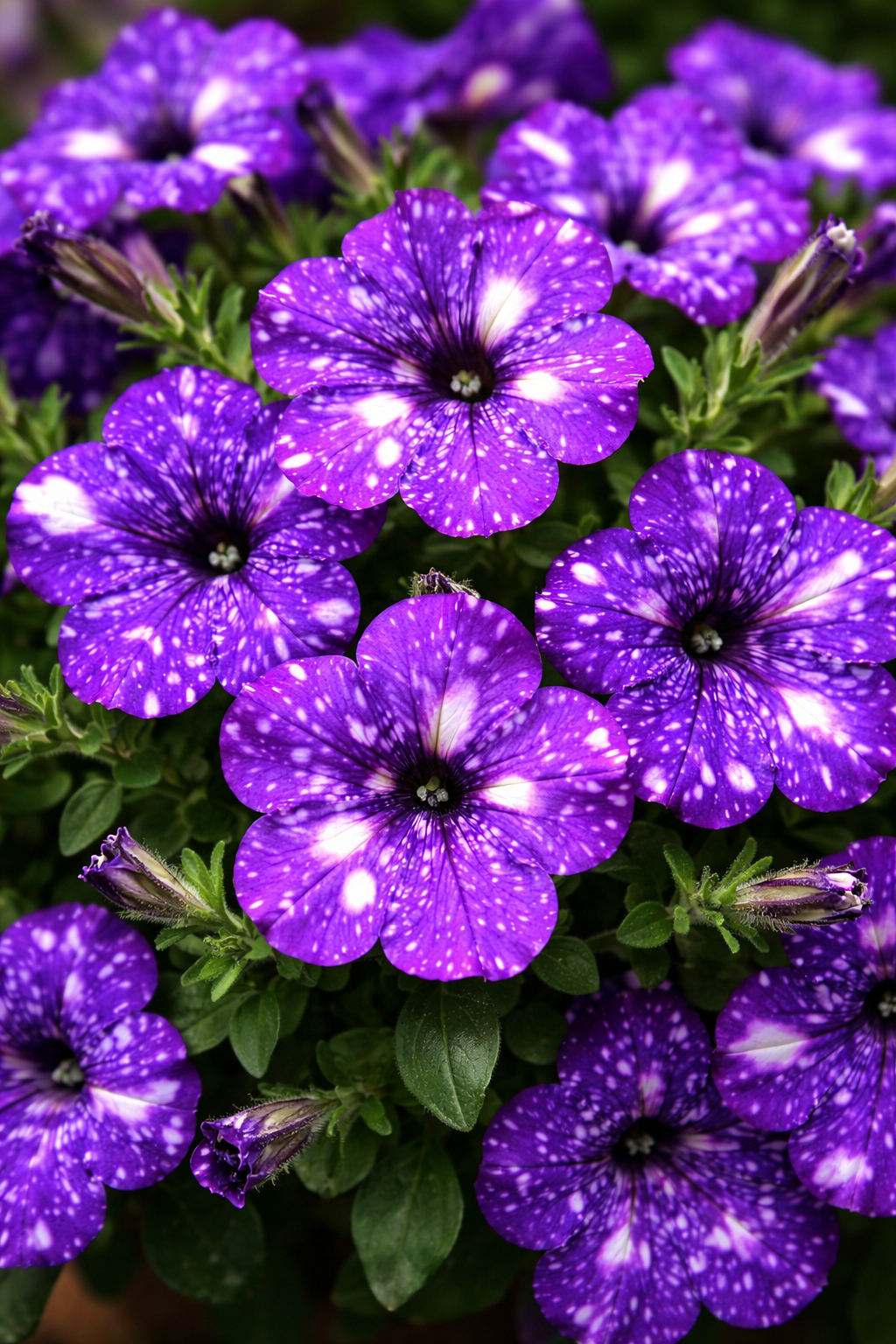 Anillo de Petunia Estrellada